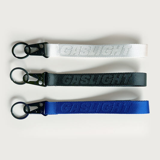 DEBOSSED GASLIGHT KEY CHAIN