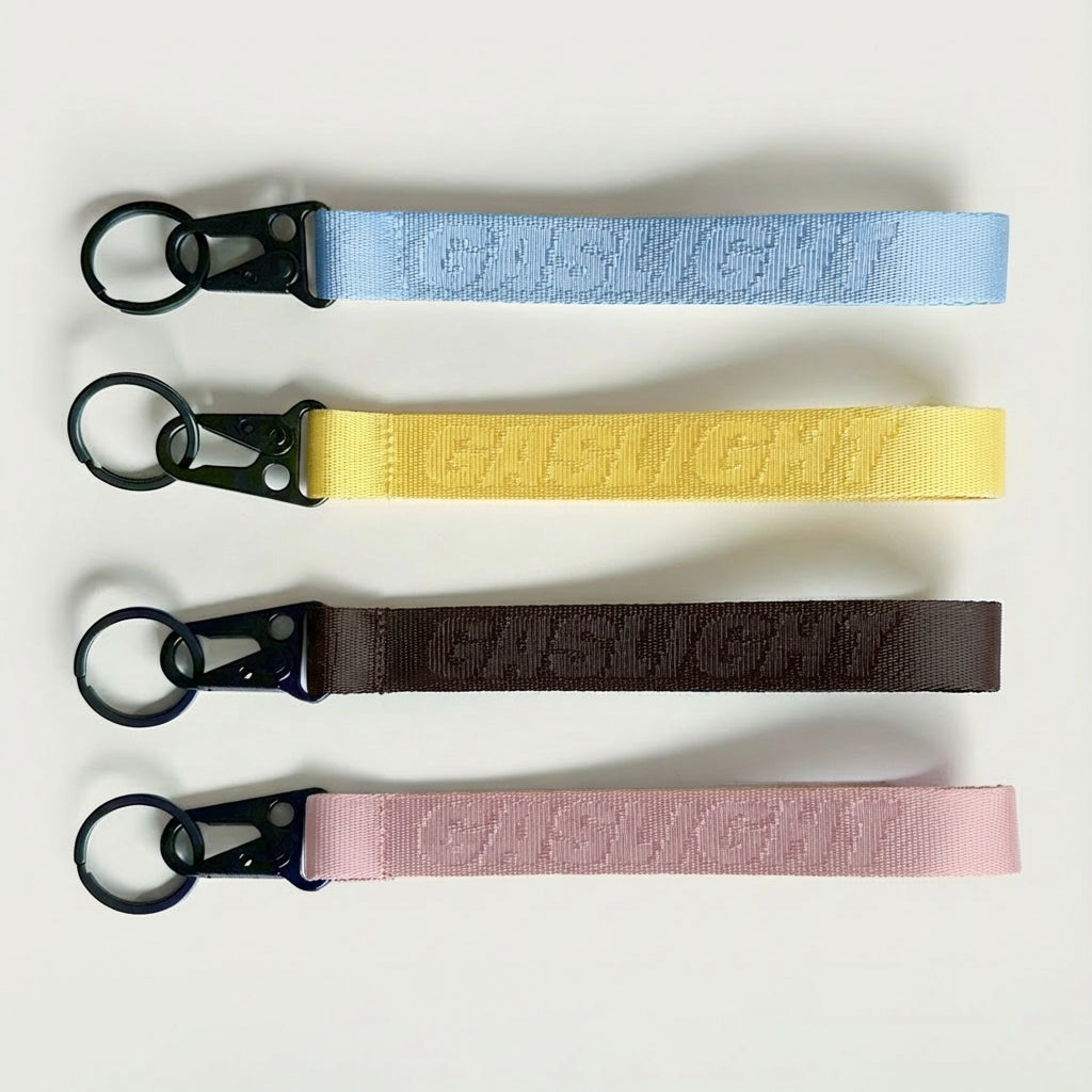 DEBOSSED GASLIGHT KEY CHAIN