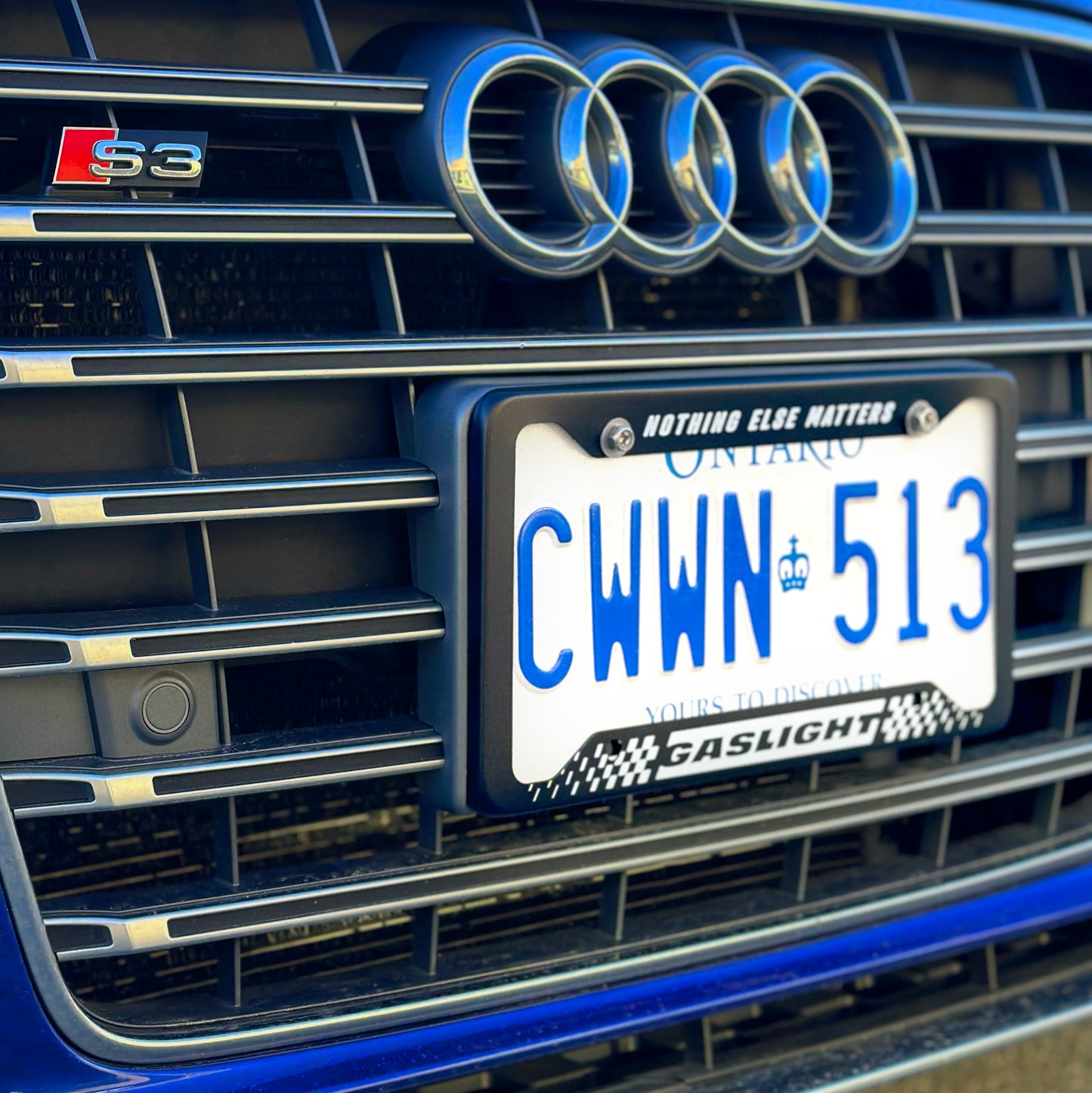 ALUMINUM LICENCE PLATE FRAME