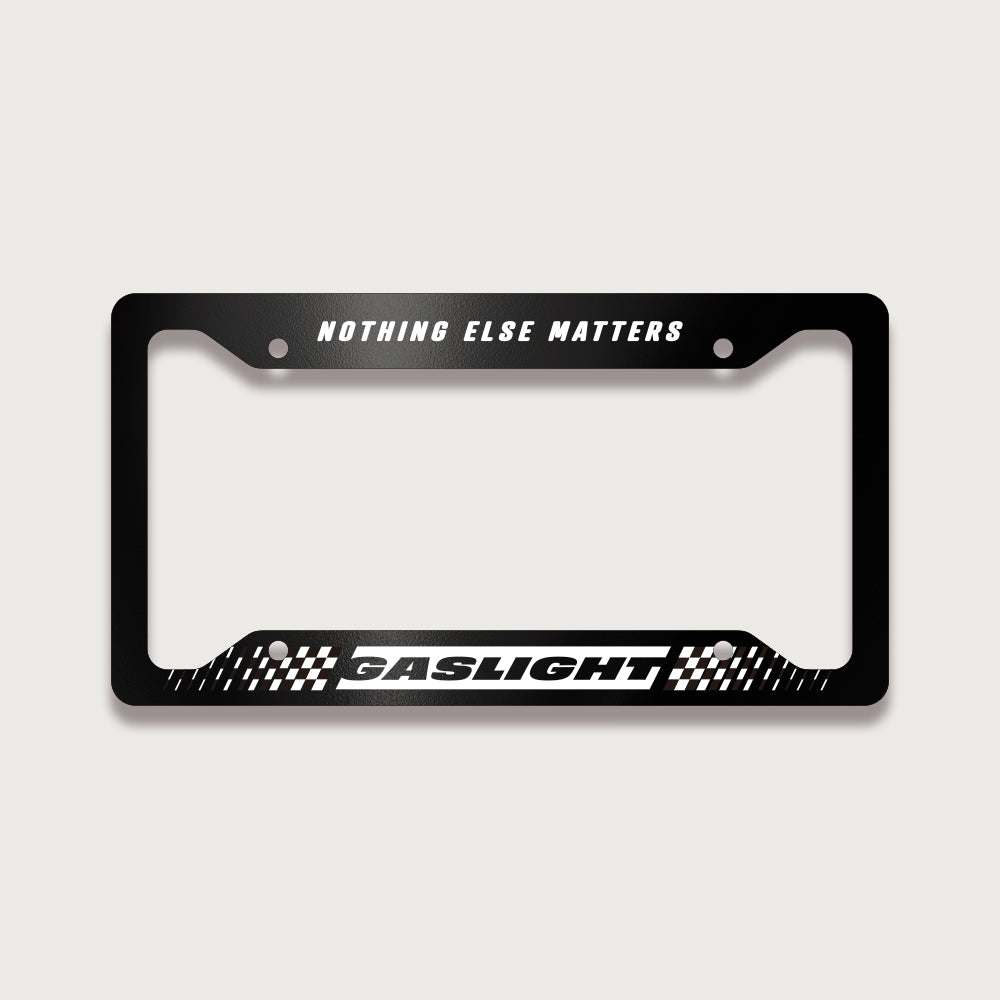 ALUMINUM LICENCE PLATE FRAME